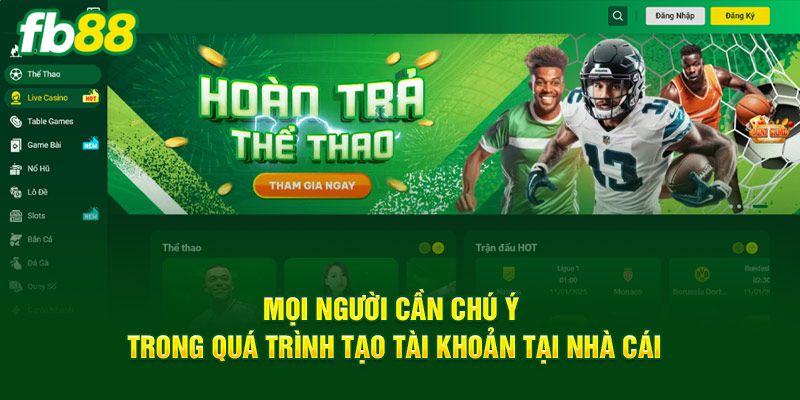 Điều kiện đăng ký cần thỏa mãn