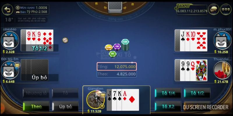 Xì Tố FB88 có thêm một số quy định riêng biệt