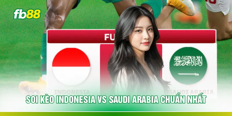 Soi kèo Indonesia vs Saudi Arabia chuẩn nhất