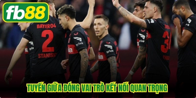 Tuyến giữa đóng vai trò kết nối quan trọng đến hiệu suất ghi bàn Bayer Leverkusen