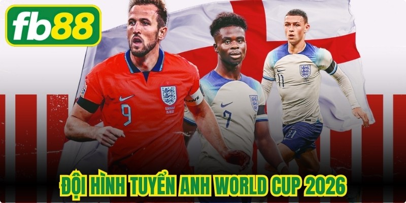 Đội Hình Tuyển Anh World Cup 2026