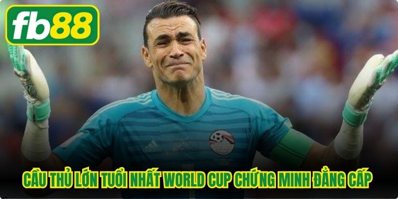 Cầu thủ lớn tuổi nhất World Cup chứng minh đẳng cấp vượt trội