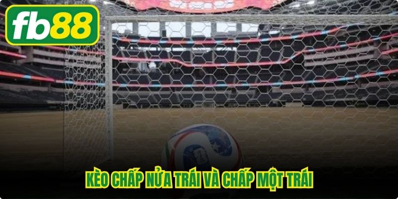 Kèo chấp nửa trái và chấp một trái