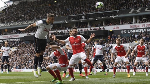 Kết quả, tường thuật Tottenham 2-0 Arsenal, vòng 35 Ngoại hạng Anh
